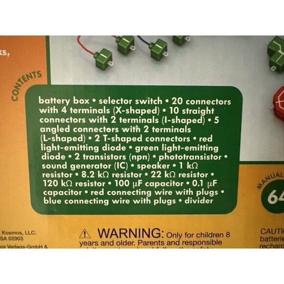 Electronics Learning Circuits Experiment Kit - Thames & Kosmos - 100% COMPLETE - Picture 3 of 5